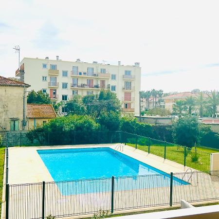 Les Palmiers - Appartement Avec Piscine Proche Plages - Wifi Et Clim Antibes Buitenkant foto