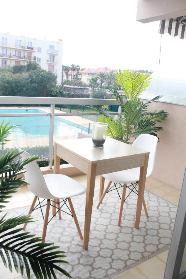 Les Palmiers - Appartement Avec Piscine Proche Plages - Wifi Et Clim Antibes Buitenkant foto