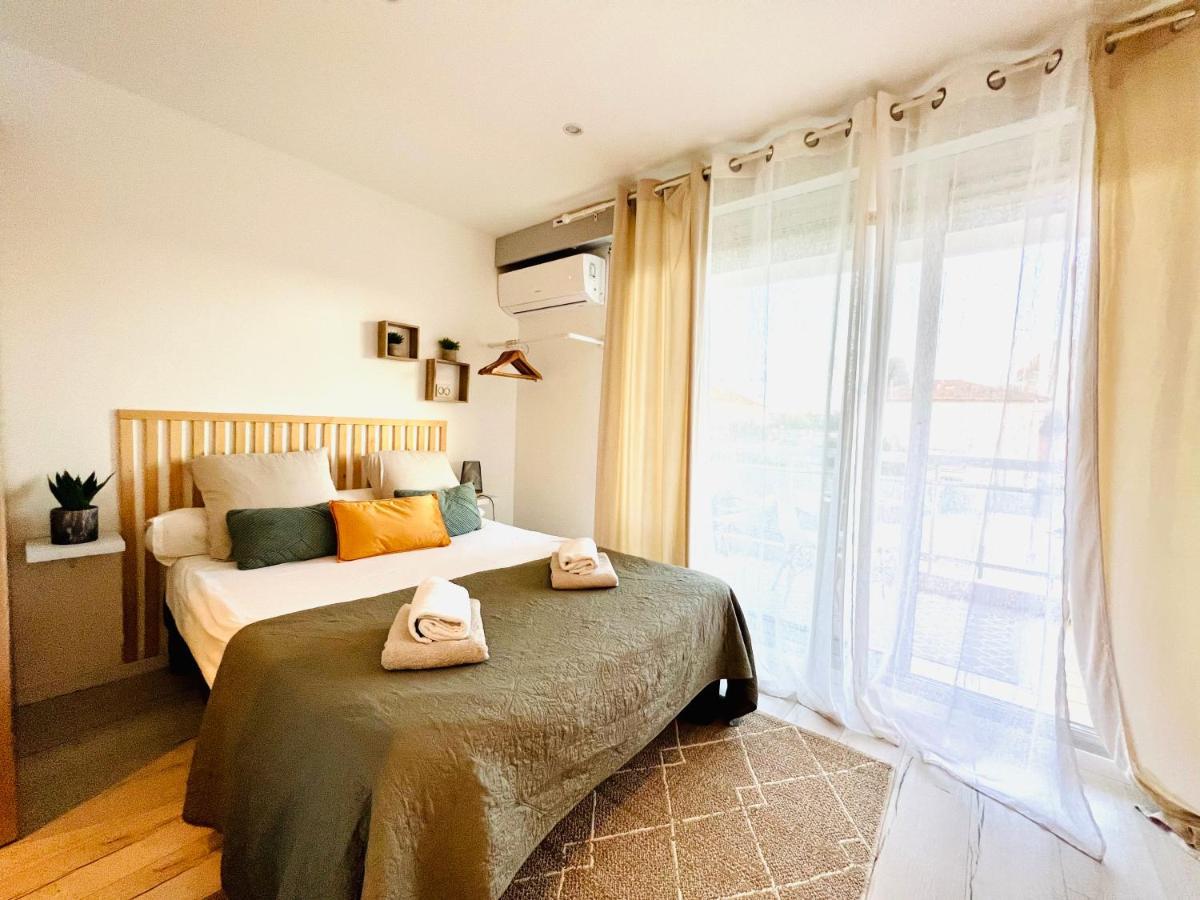 Les Palmiers - Appartement Avec Piscine Proche Plages - Wifi Et Clim Antibes Buitenkant foto